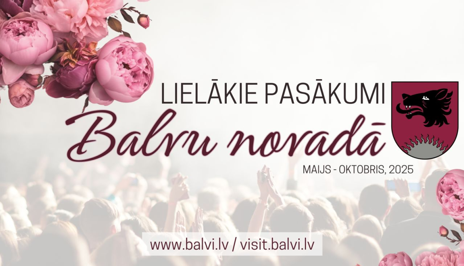 Lielākie plānotie pasākumi Balvu novadā 2025. gadā 