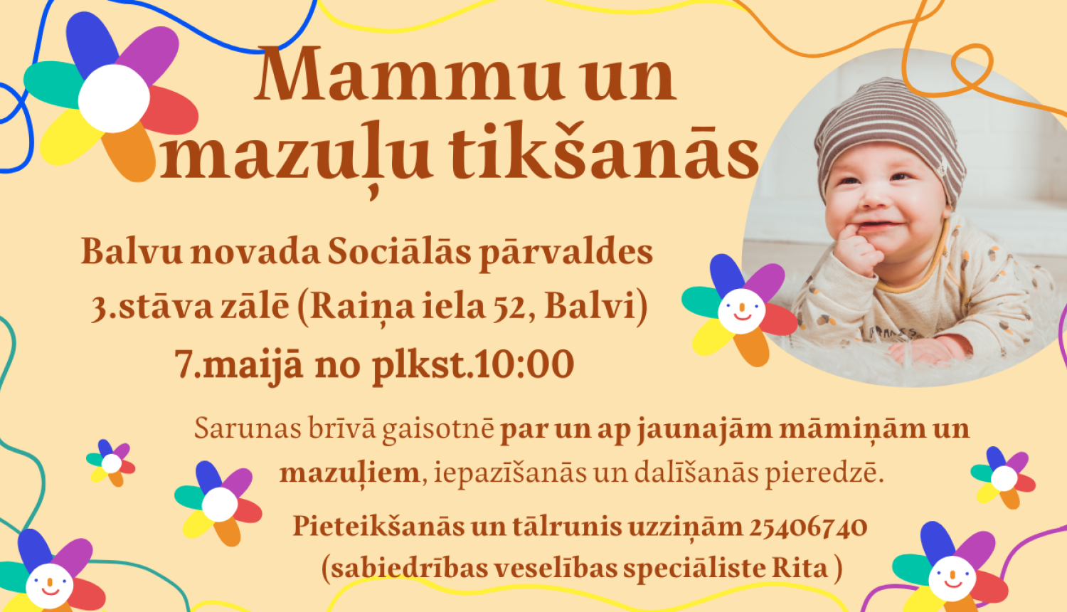 Mammu un mazuļu tikšanās Balvos 