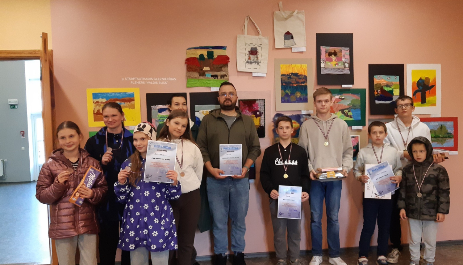 Viļakas muzejs organizētā orientēšanās pasākuma laureāti