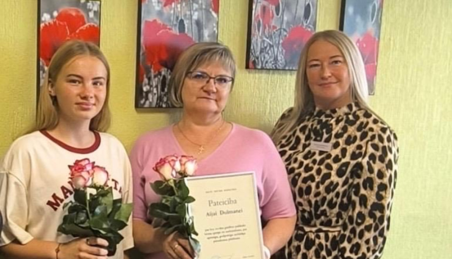 Balvu novada Bāriņtiesa pateicas aizbildnei Aijai Dulmanei 