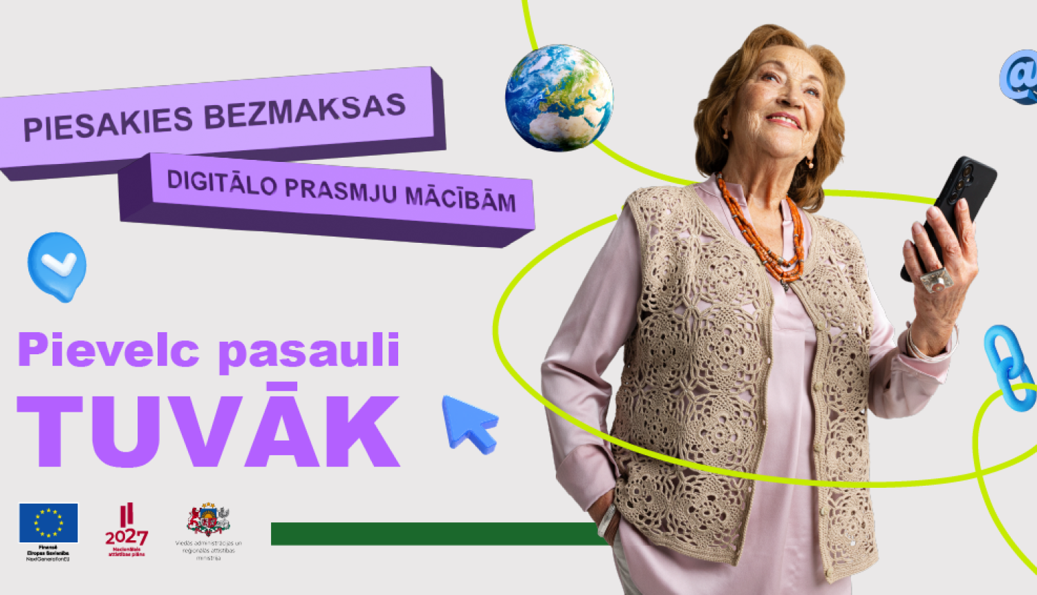 Digitālās prasmes ikdienai - mācies bez maksas Balvu novadā 