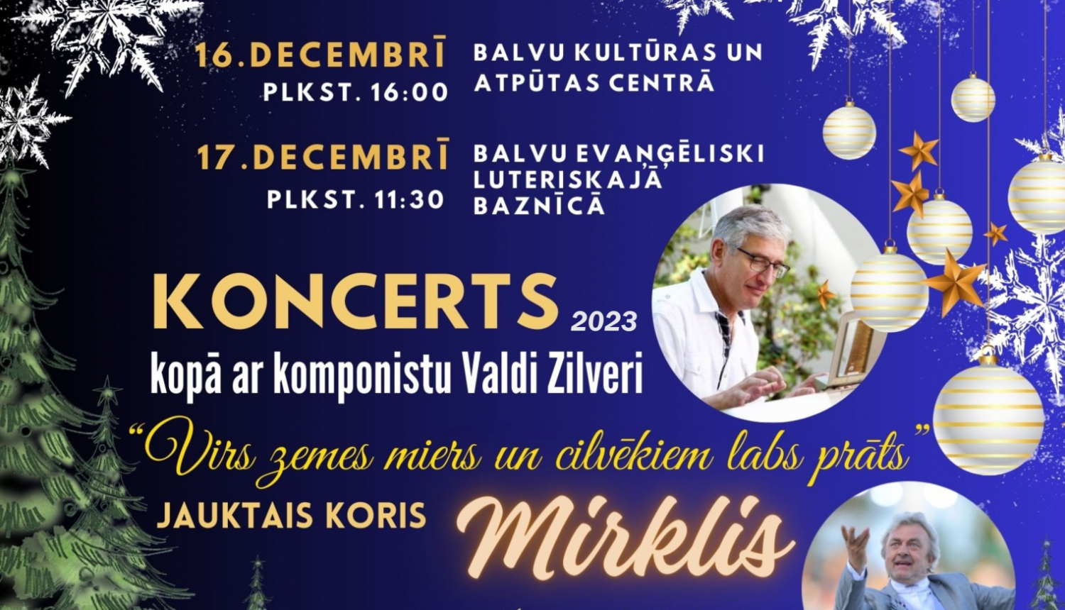 AFIŠA_Koncerts ''Virs zemes miers un cilvēkiem labs prāts''