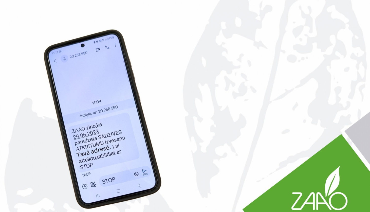 Aicinām laikus atteikt konteineru iztukšošanu