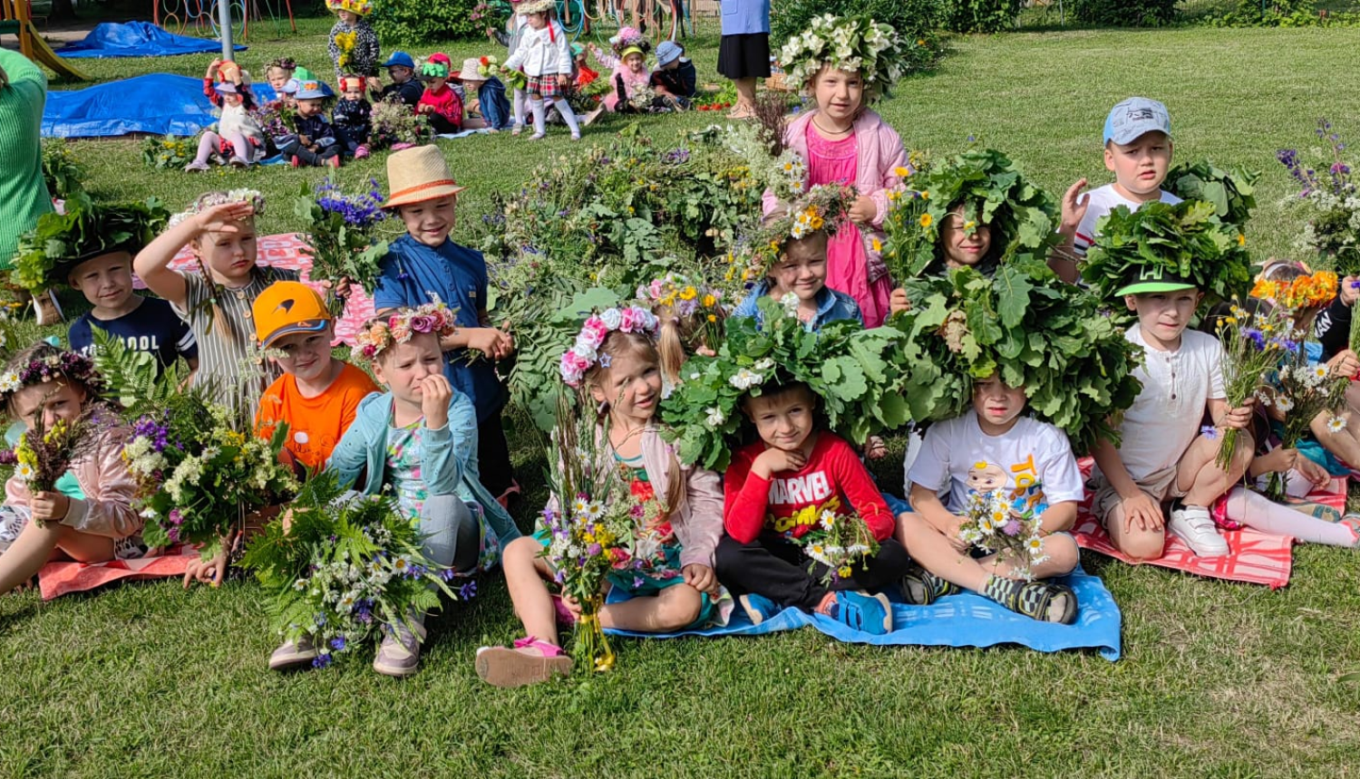 Vasaras saulgriežu tradīciju izzināšanas un ielīgošanas pasākums bērniem