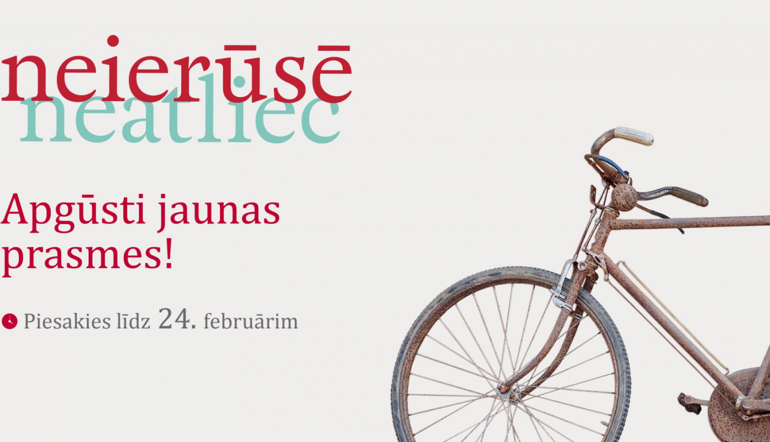 Atvērta pieteikšanās mācībām pieaugušajiem ES fondu projektā