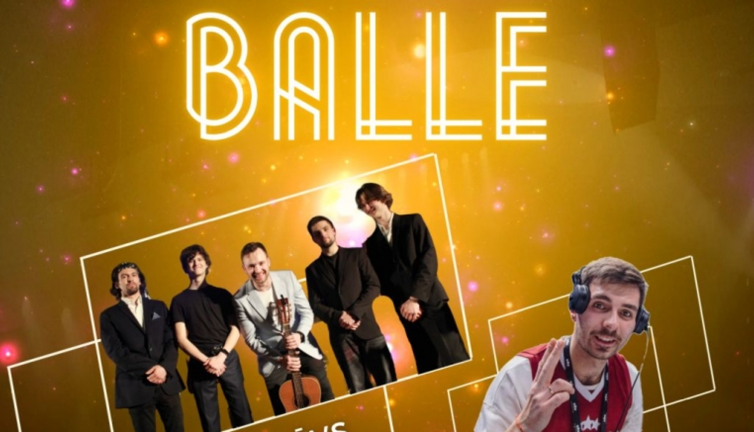 Balle kopā ar Artūru Jauntēvu un grupu