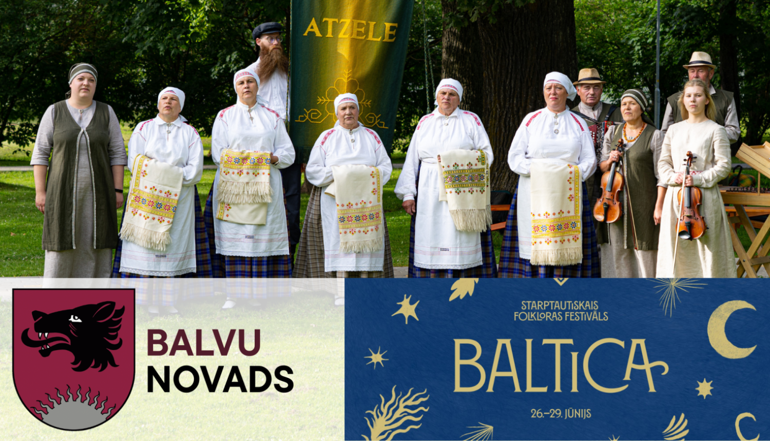 Arī folkloras entuziasti no Balvu novada piedalīsies starptautiskajā folkloras festivālā “Baltica”