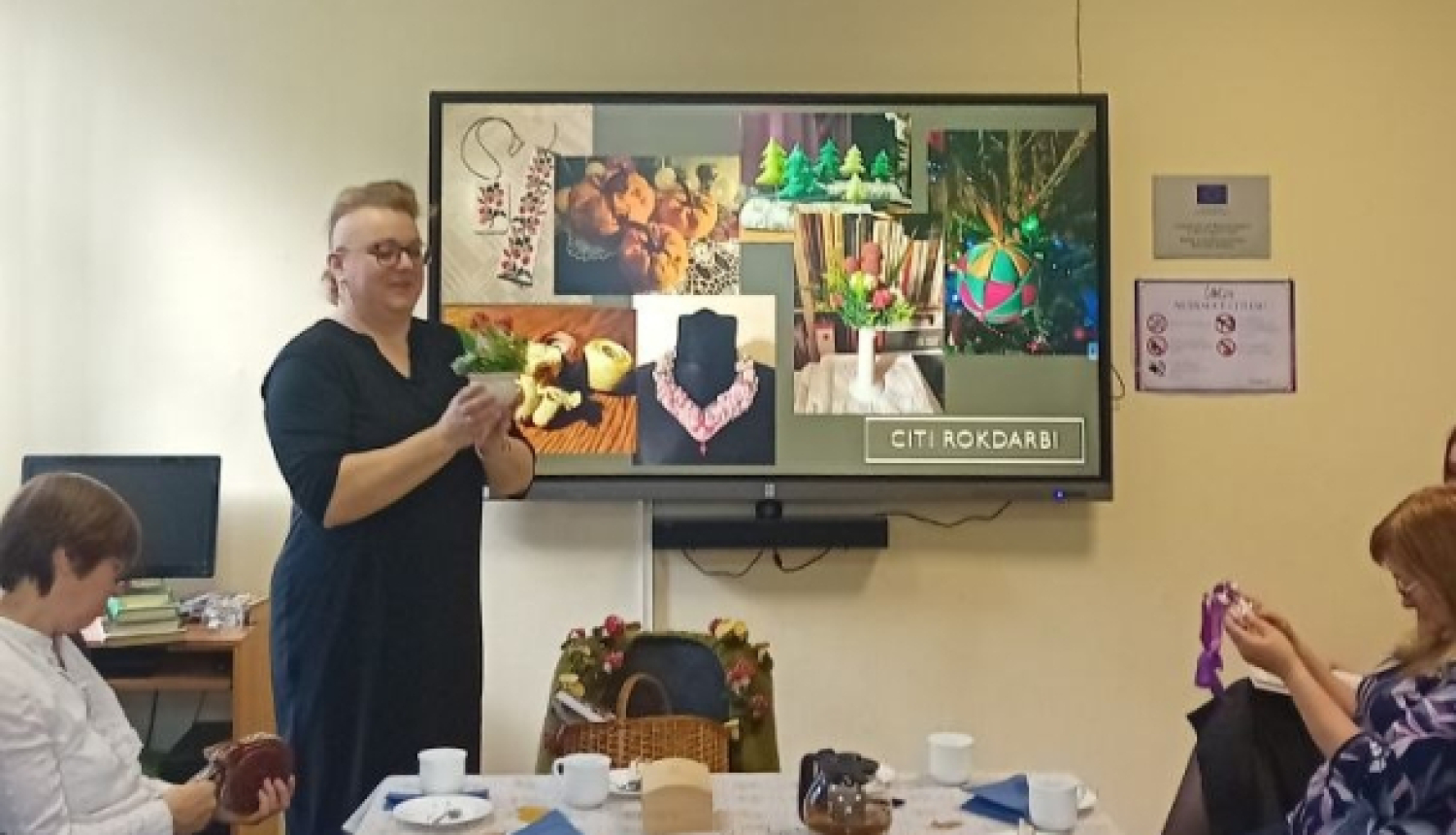 Noslēpumainais viesis Balvu Centrālajā bibliotēkā