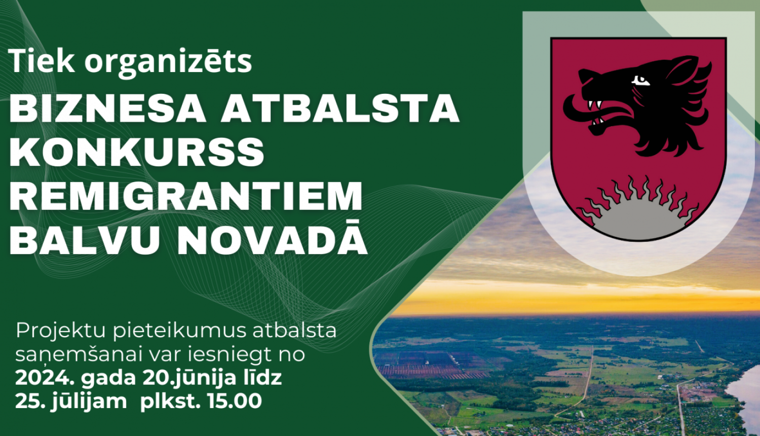 Tiek organizēts biznesa atbalsta konkurss remigrantiem Balvu novadā