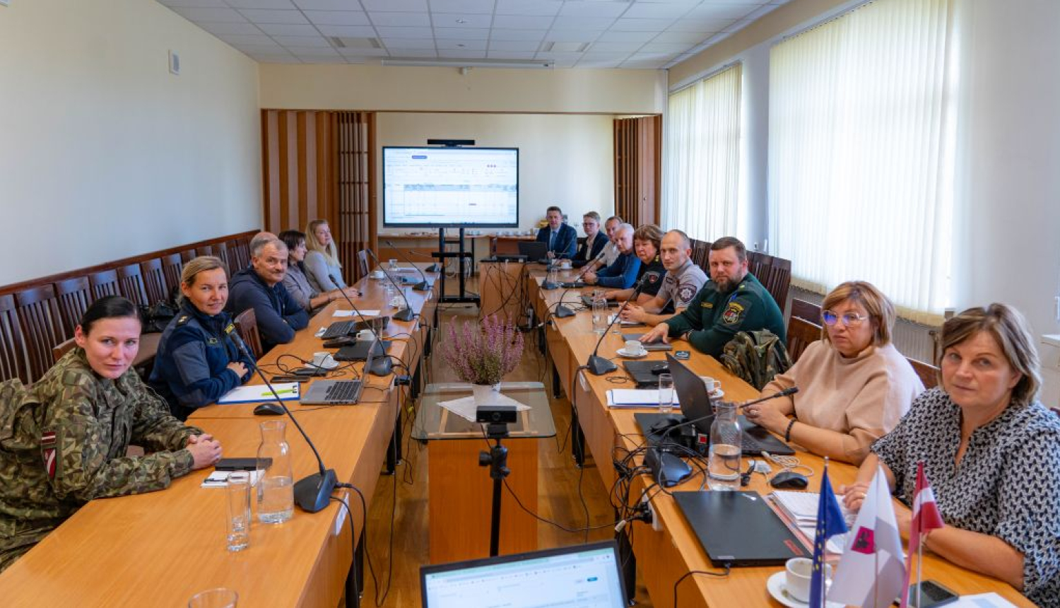 Balvu novada sadarbības teritorijas civilās aizsardzības komisija piedalās mācībās “Namejs 2024”