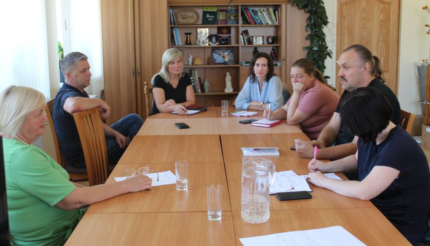 Viļakas iestāžu vadītāji un to pārstāvji pārrunā aktuālākās tēmas pilsētā un iestādēs