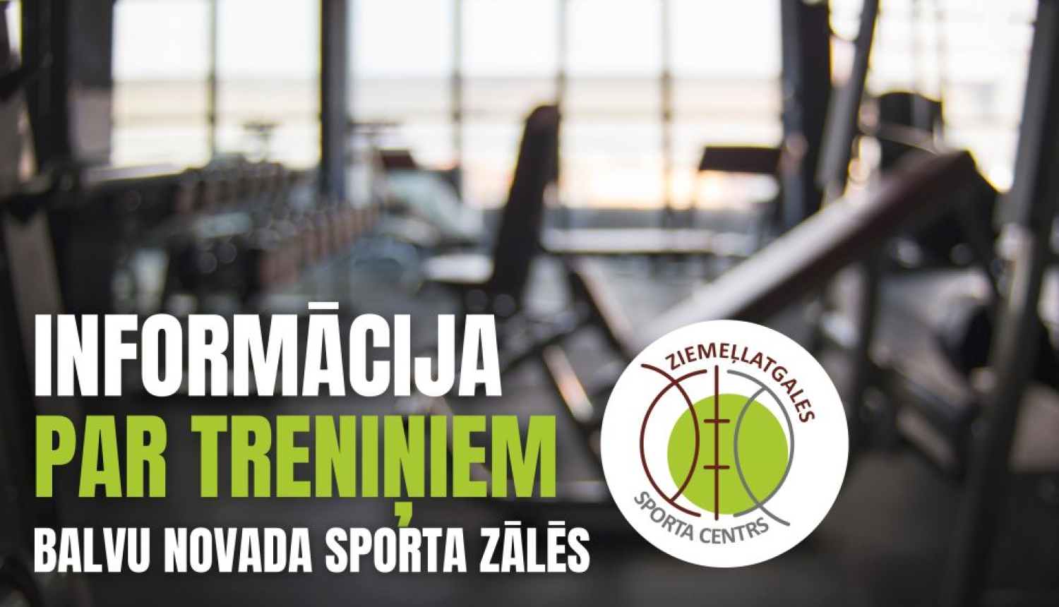Informācija par sporta treniņiem