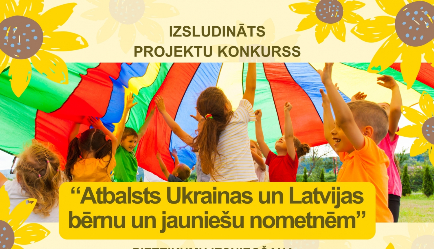 Balvu novada pašvaldība izsludina Balvu novada nometņu projekta “Atbalsts Ukrainas un Latvijas bērnu un  jauniešu nometnēm” konkursu