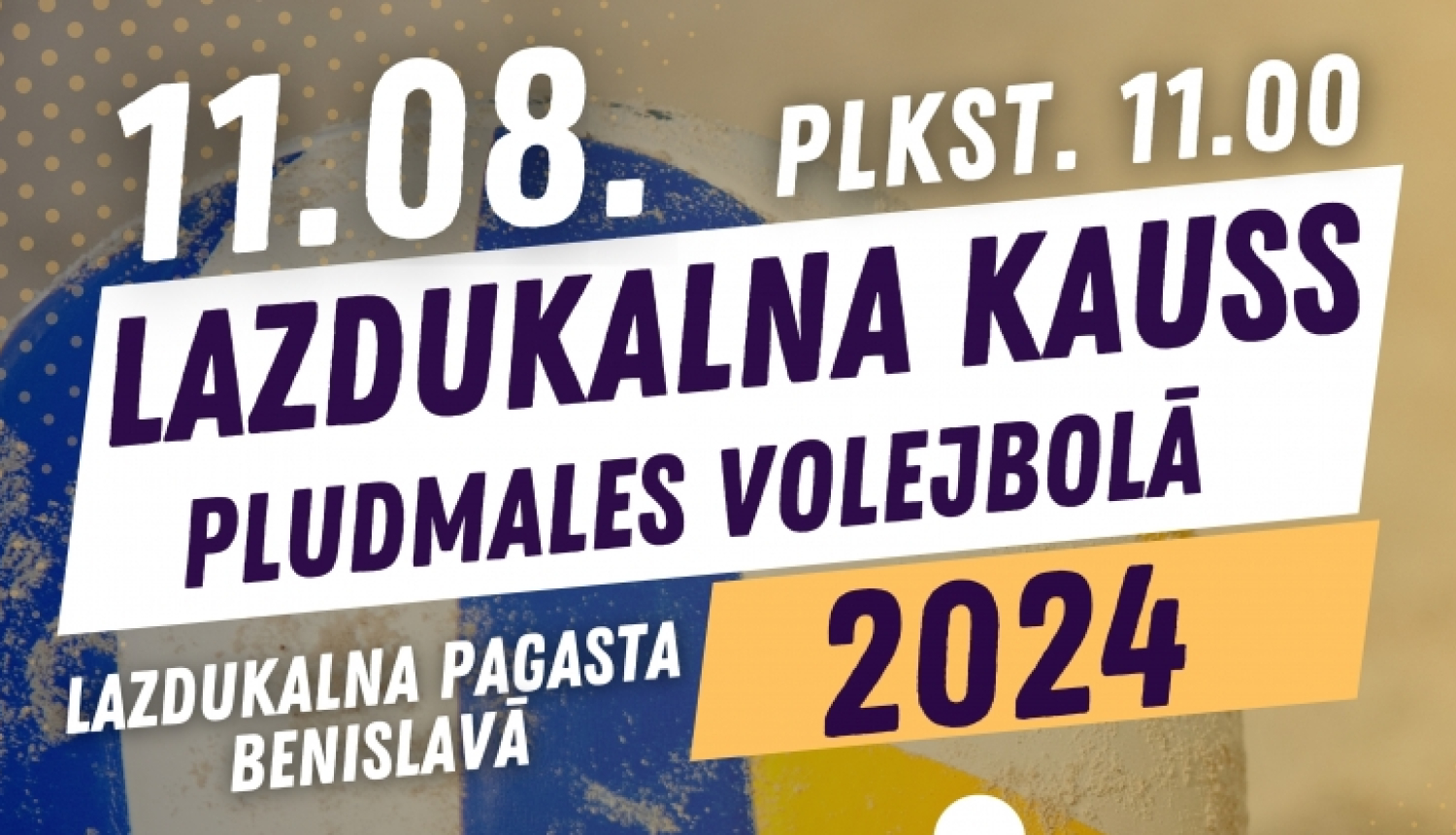 AFIŠA_Lazdukalna kauss pludmales volejbolā 