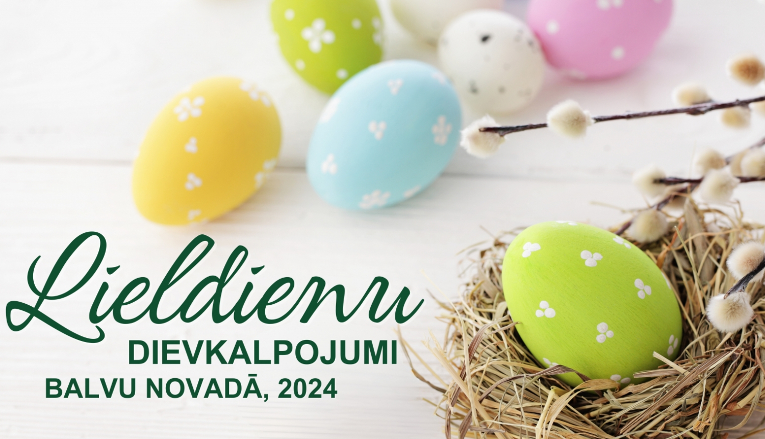 Lieldienu dievkalpojumi | 2024