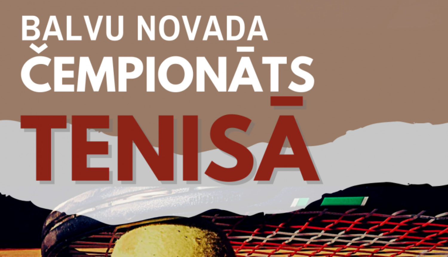 Aicina pieteikties dalībai Balvu novada čempionātā tenisā