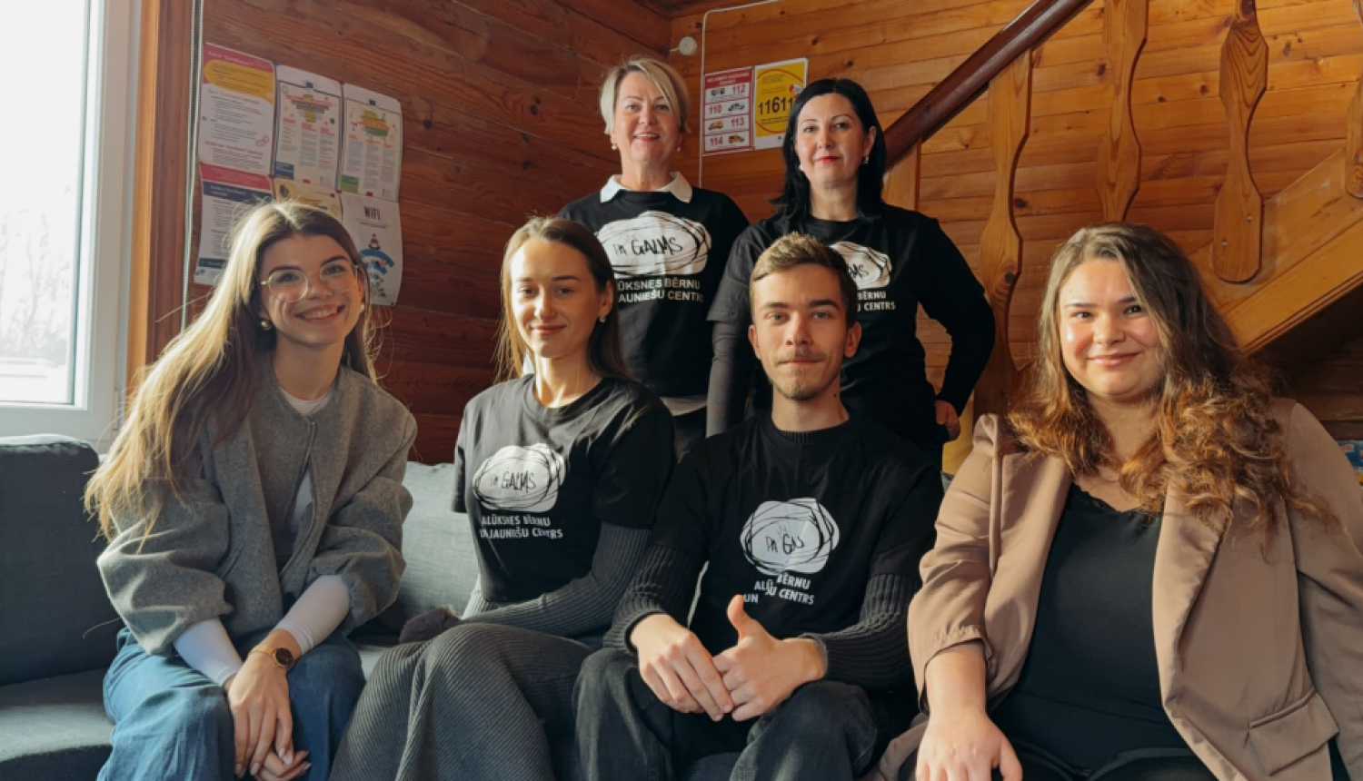 Alūksnes jauniešu centra ''Pagalms'' kolēģi