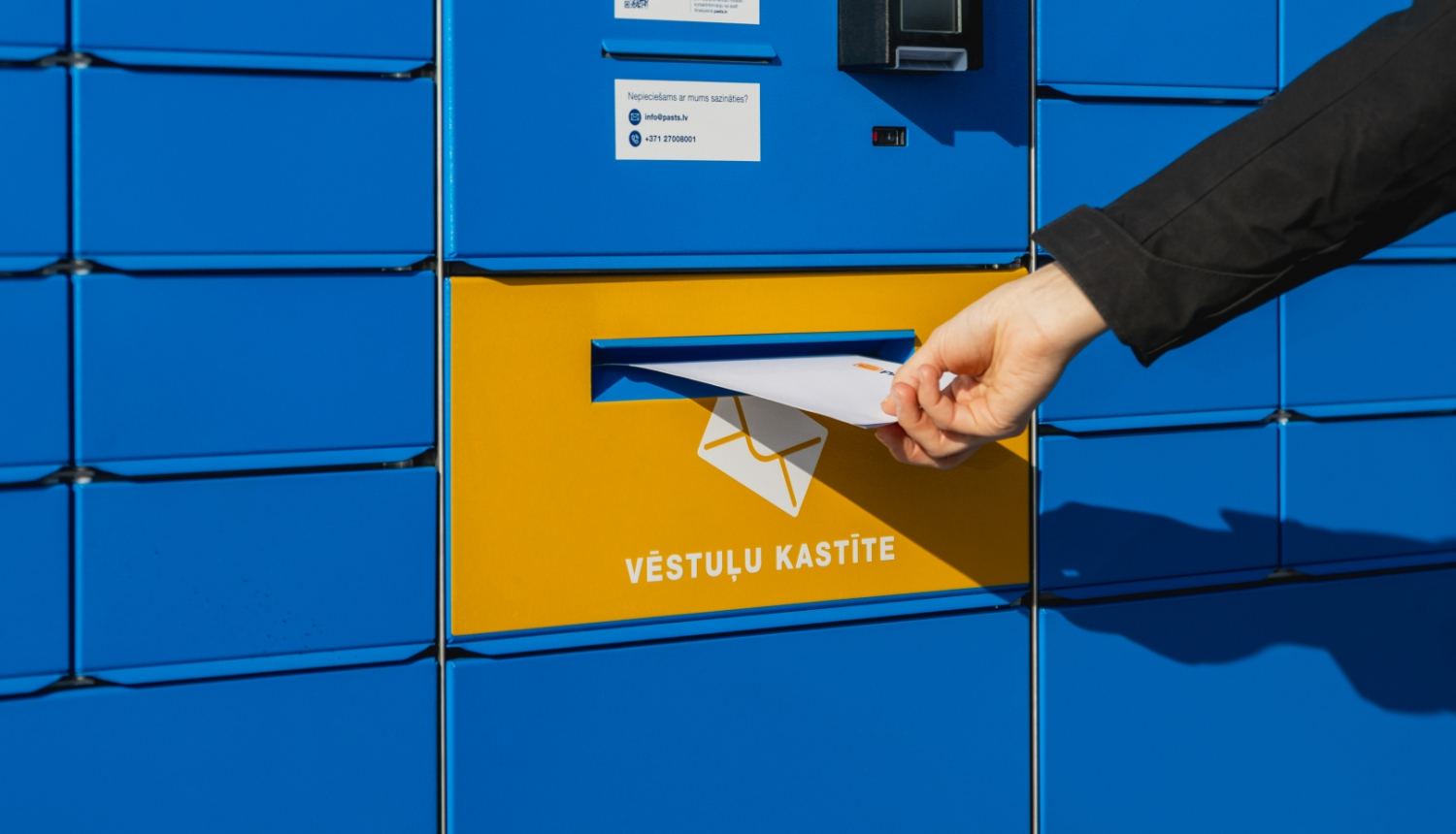 Latvijas Pasts Balvu novadā aicina izmantot pakomātos integrētās vēstuļu kastītes