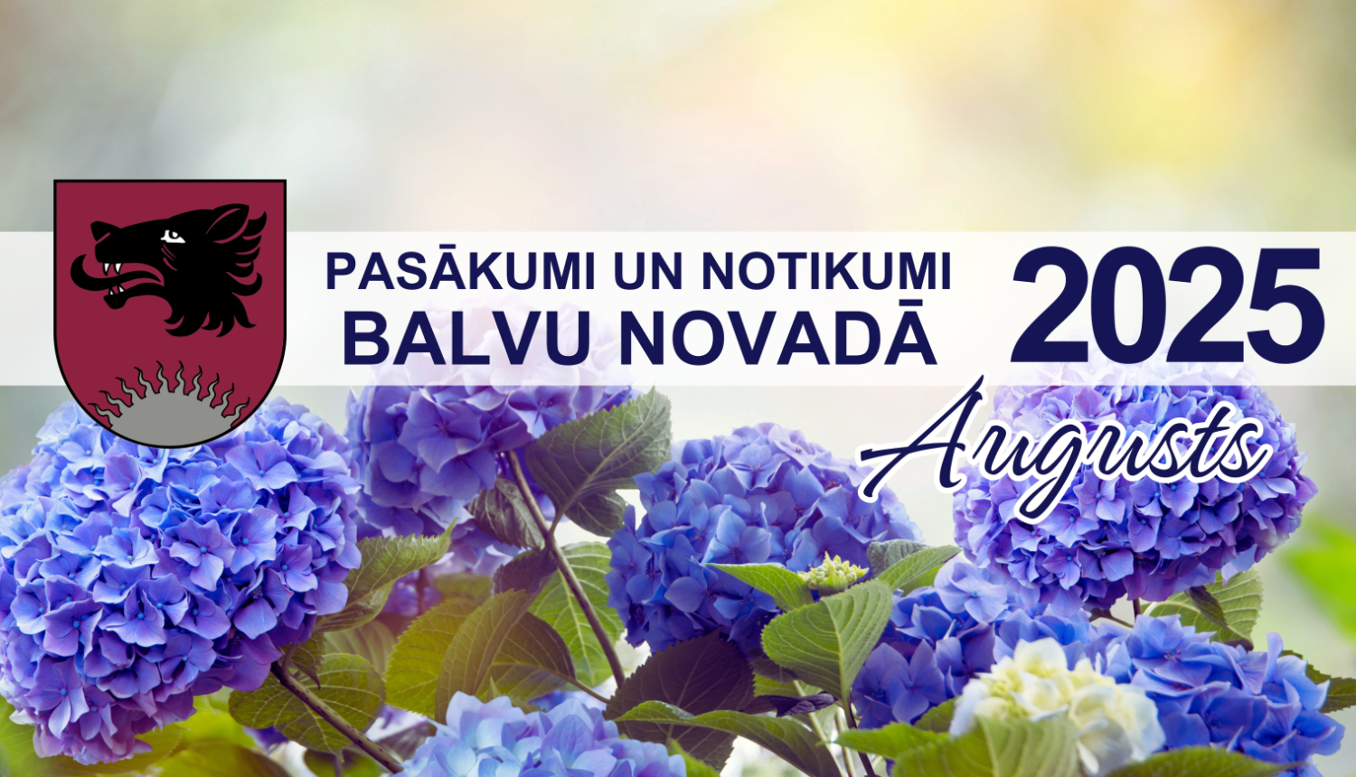 Pasākumi - augusts 2025