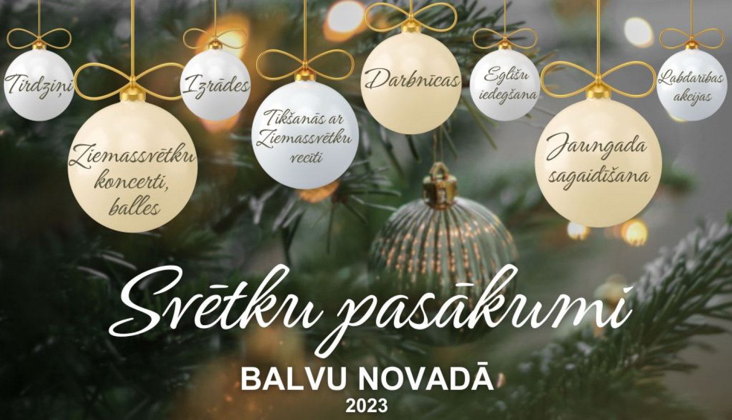 Svētku pasākumi Balvu novadā