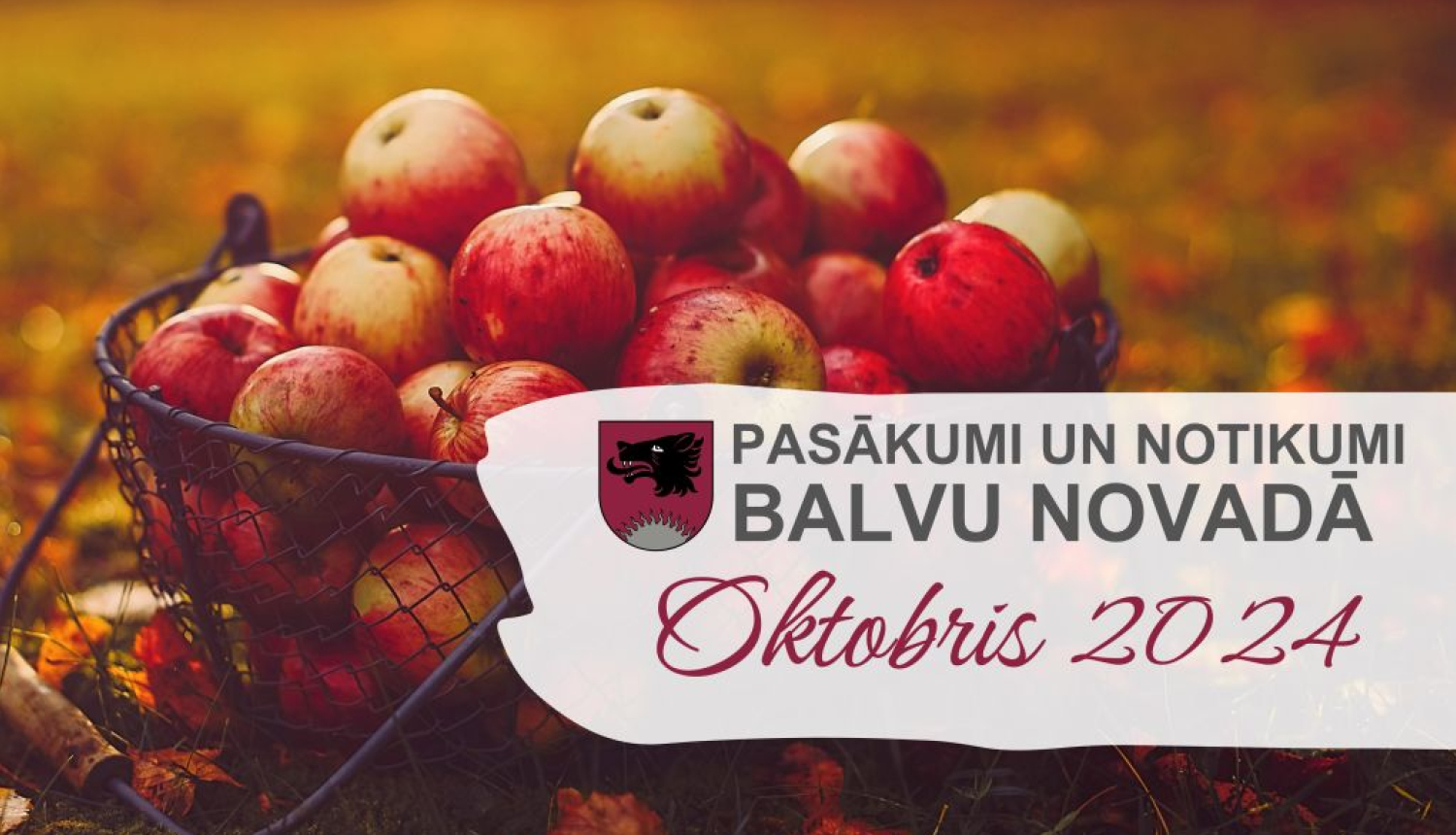 Balvu novada kultūras pasākumu plāns - 2024. gada oktobris