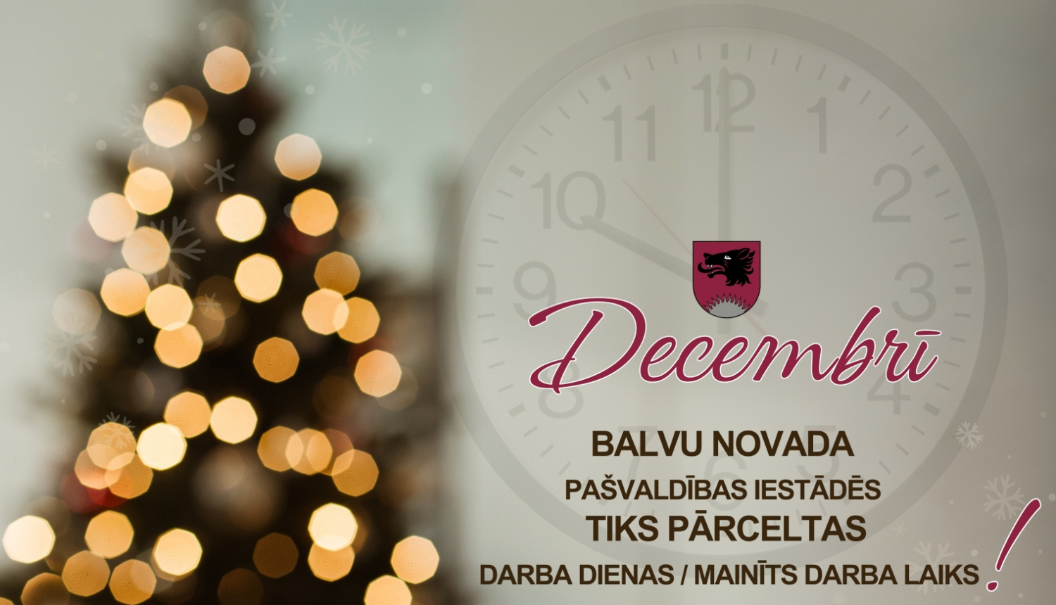 Darba laika izmaiņas svētkos