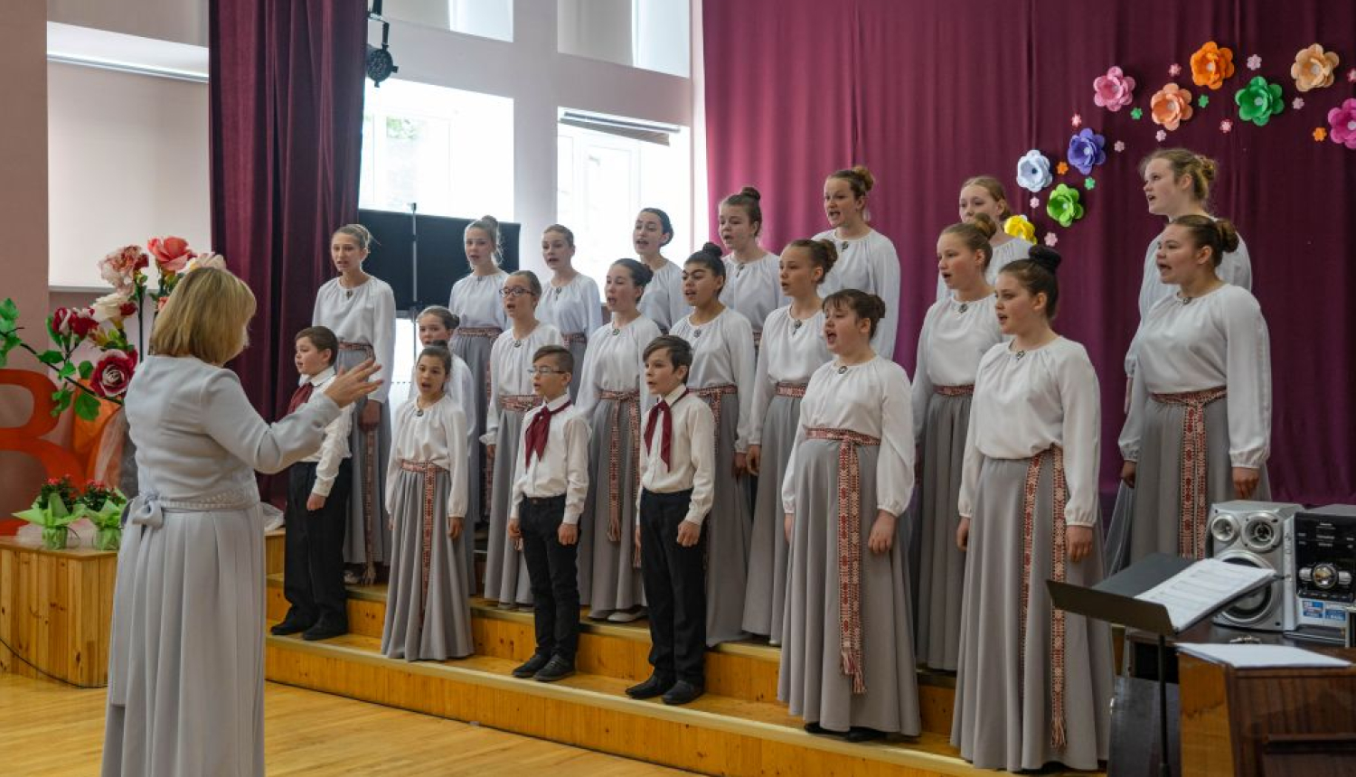 Skolu koru konkurss un kopmēģinājums