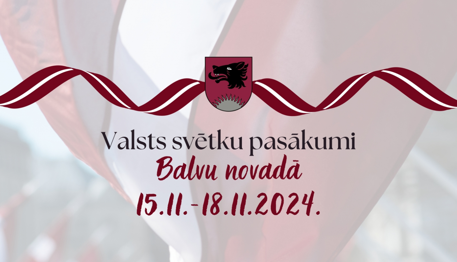 Valsts svētkiem veltītie pasākumi Balvu novadā