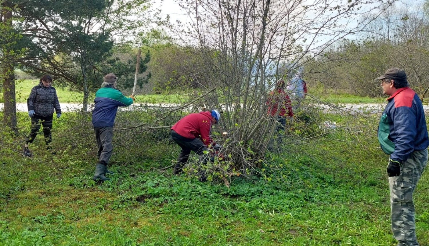 Briežuciemieši aktīvi piedalās Lielajā Talkā