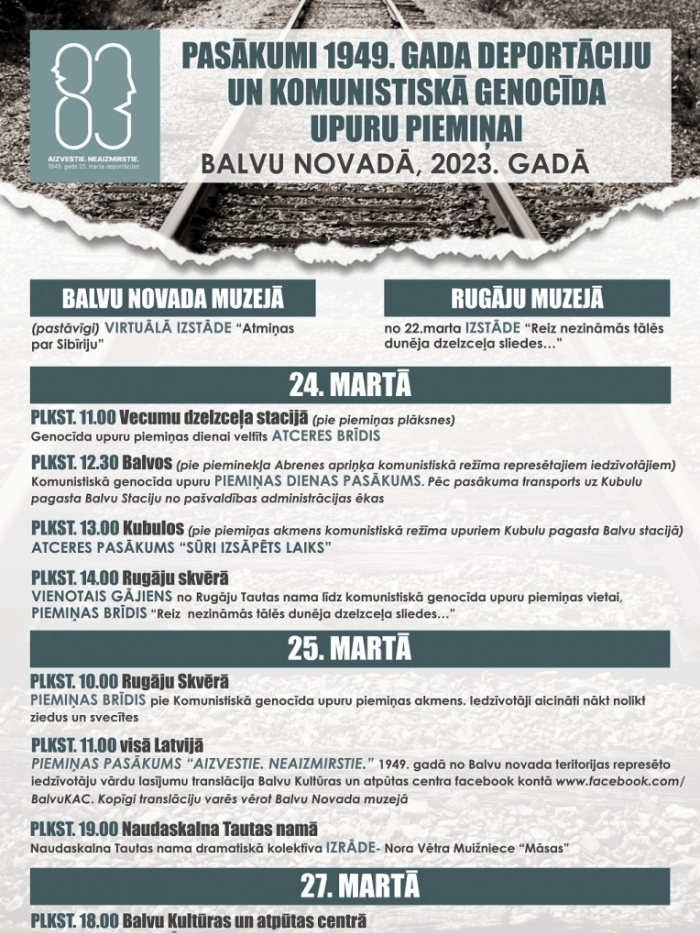 Piemiņas pasākumi