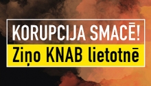“KORUPCIJA SMACĒ! Ziņo KNAB lietotnē”