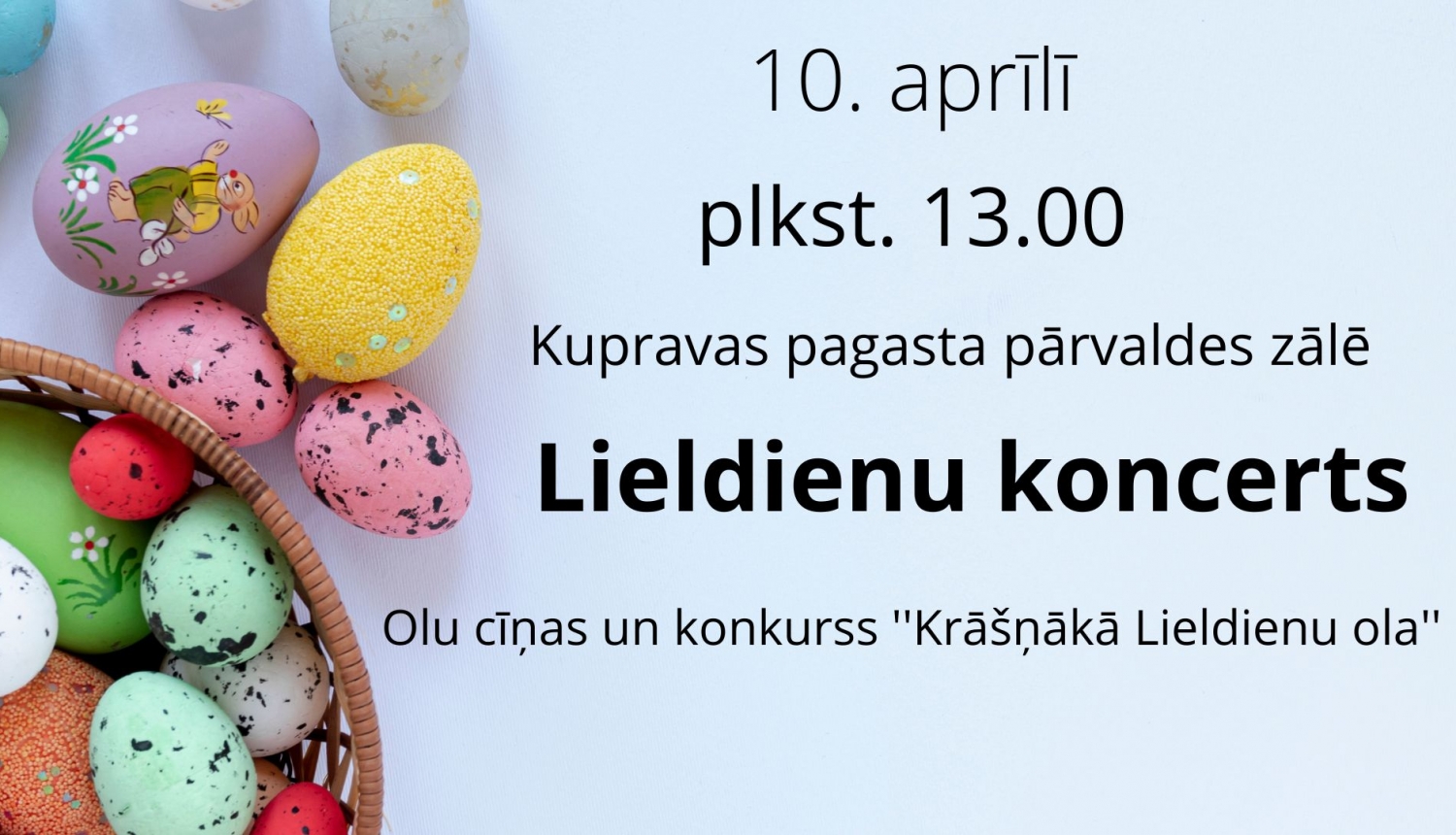 Lieldienu koncerts Kupravā