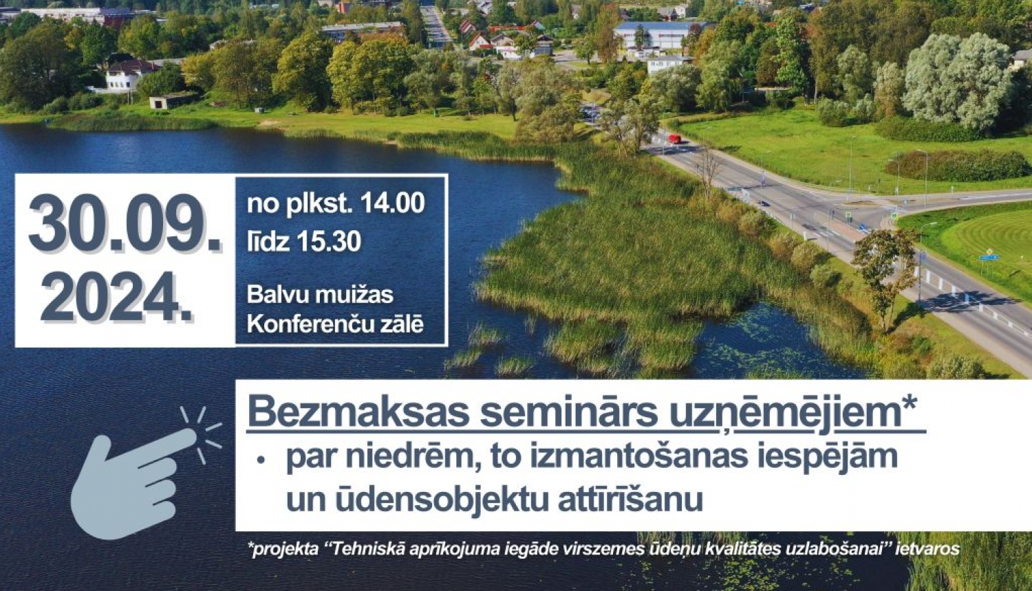 Aicinām uzņēmējus piedalīties bezmaksas tematiskajā seminārā