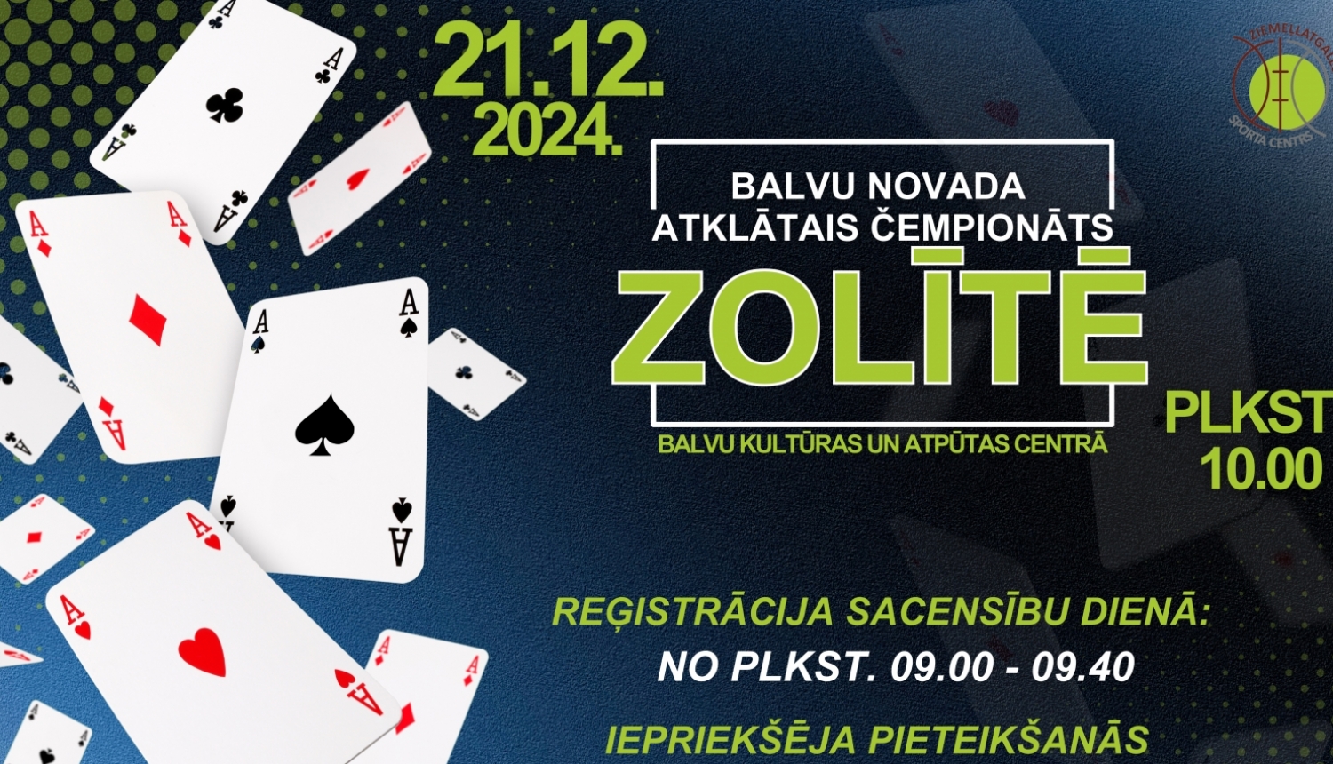 Afiša -  Balvu novada atklātais čempionāts zolītē