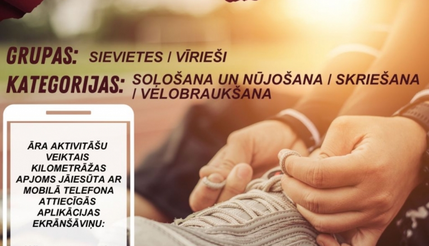 Sportiskas sacensības "Sporto pretī valsts svētkiem"