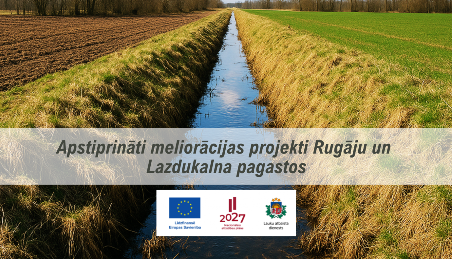Balvu novada pašvaldība startē projektu konkursā, lai sakārtotu meliorācijas sistēmu novadgrāvjus