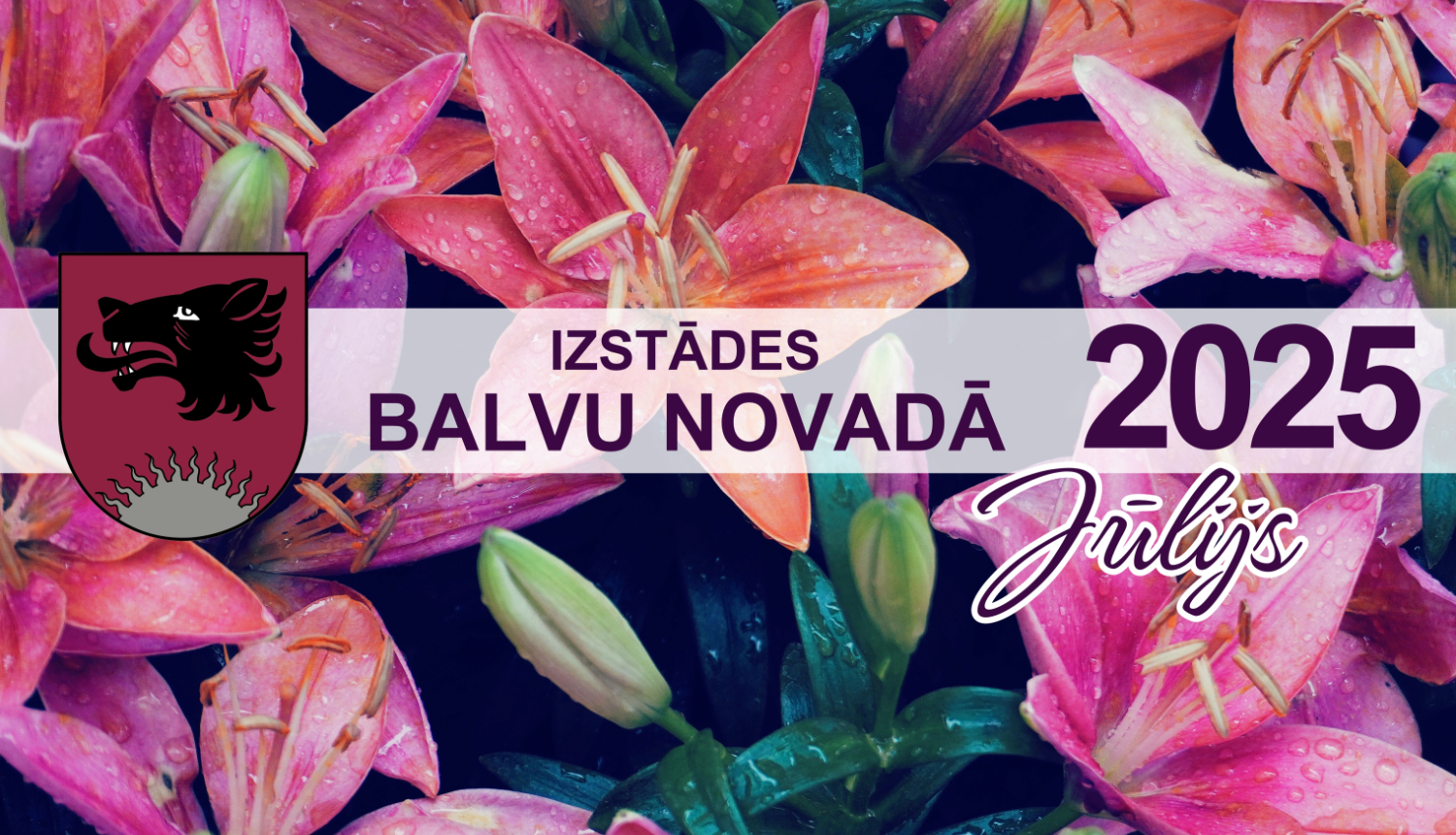 Izstādes Balvu novadā - JŪLIJS