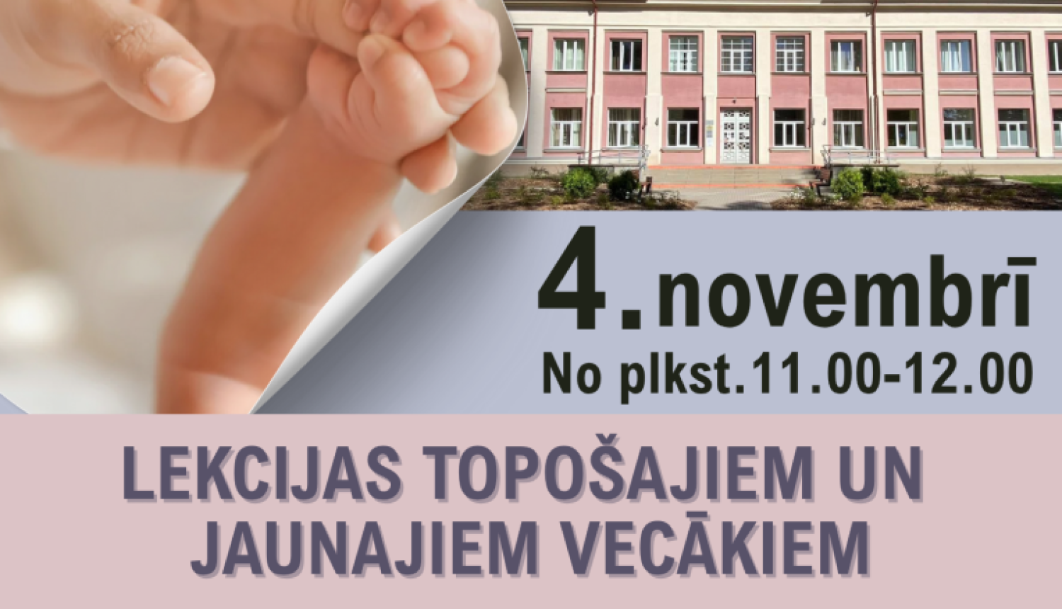 Novembrī Balvos notiks lekcijas topošajiem un jaunajiem vecākiem