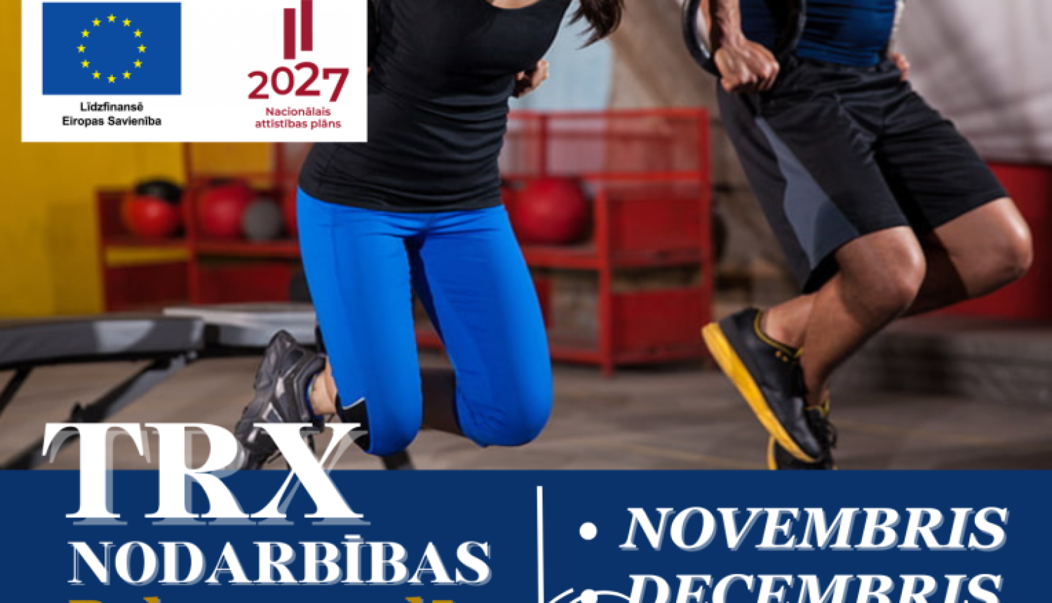 Apmeklēt bezmaksas TRX nodarbības Balvu novadā būs iespējams arī novembrī un decembrī