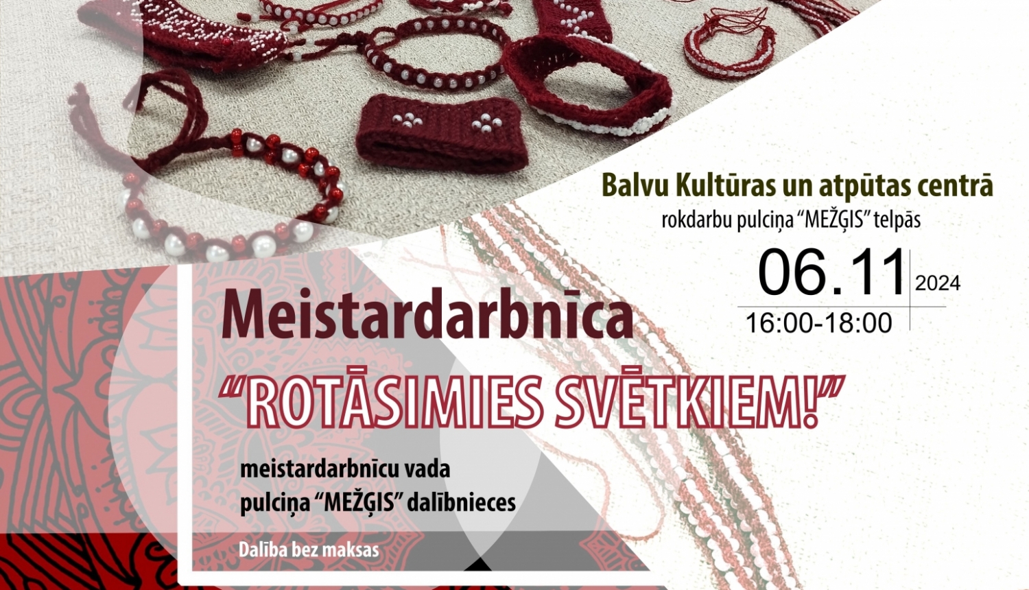 AFIŠA_Meistardarbnīca ''Rotāsimies svētkiem!''