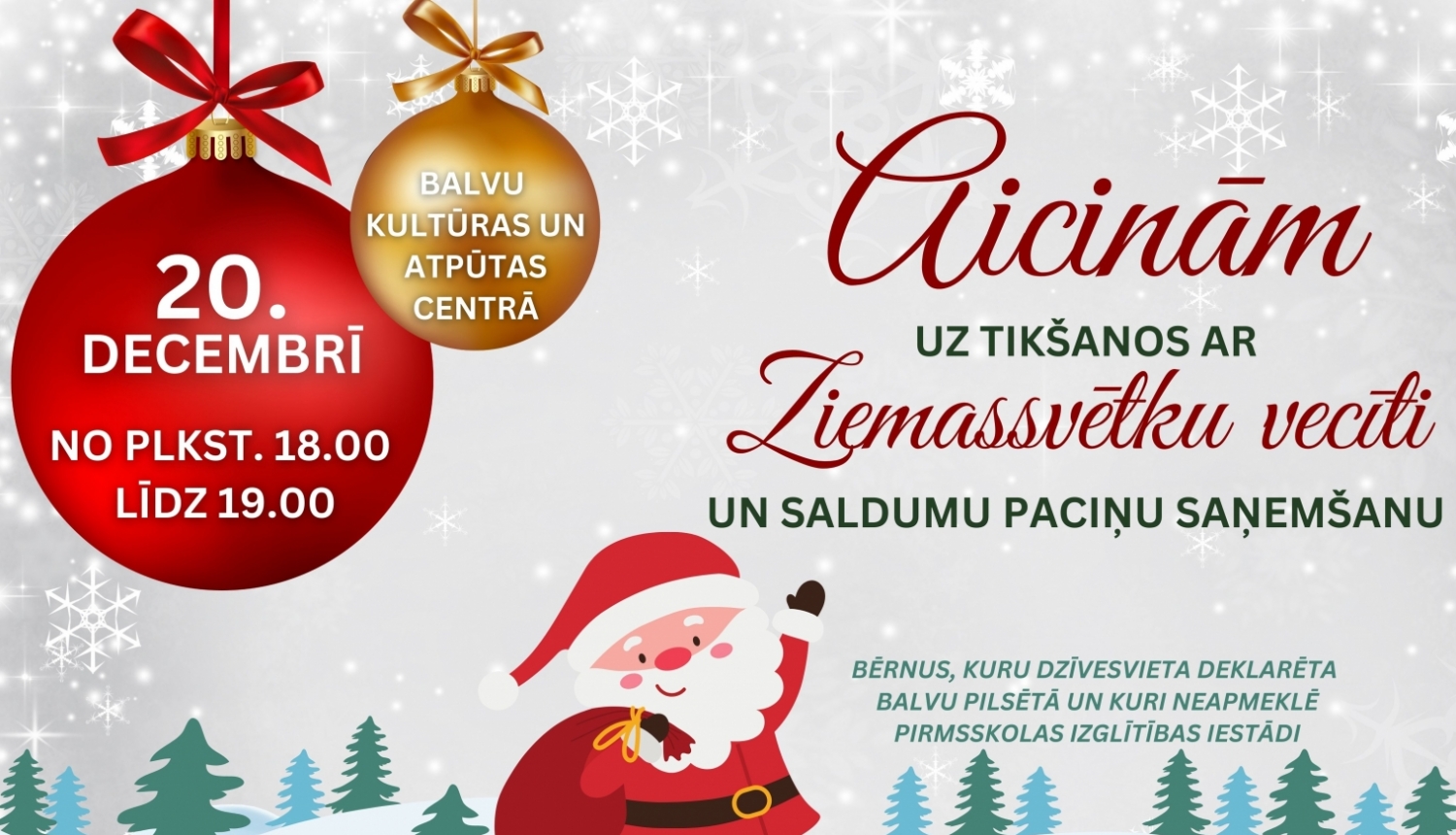AFIŠA_Tikšanās ar Ziemassvētku vecīti