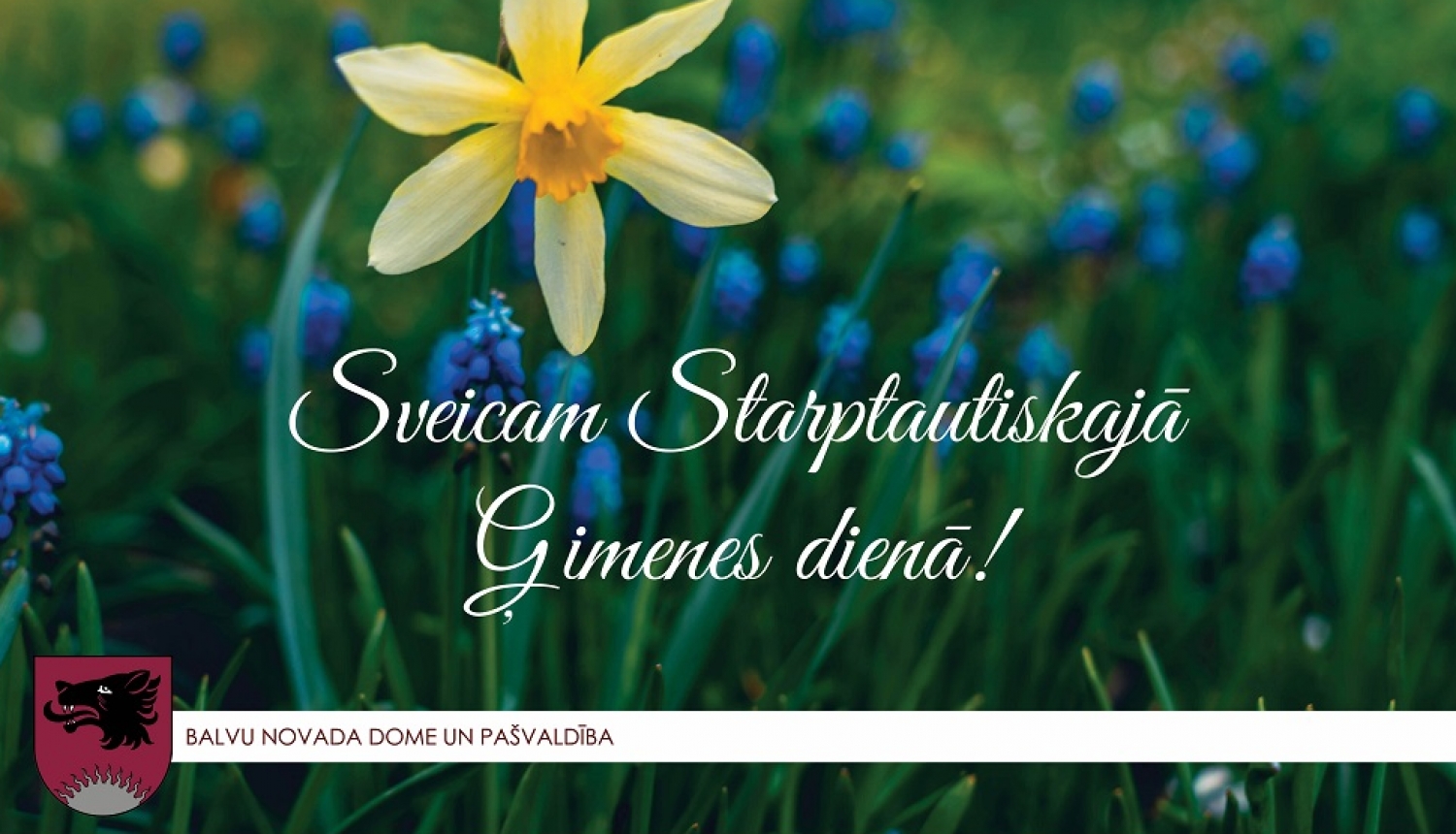 Apsveikums ģimenes dienā