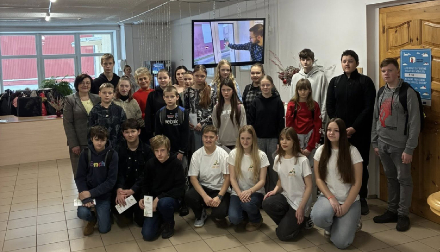 Bērzpils pamatskolas pašpārvaldes dalībnieki Balvu profesionālajā un vispārizglītojošajā vidusskolā