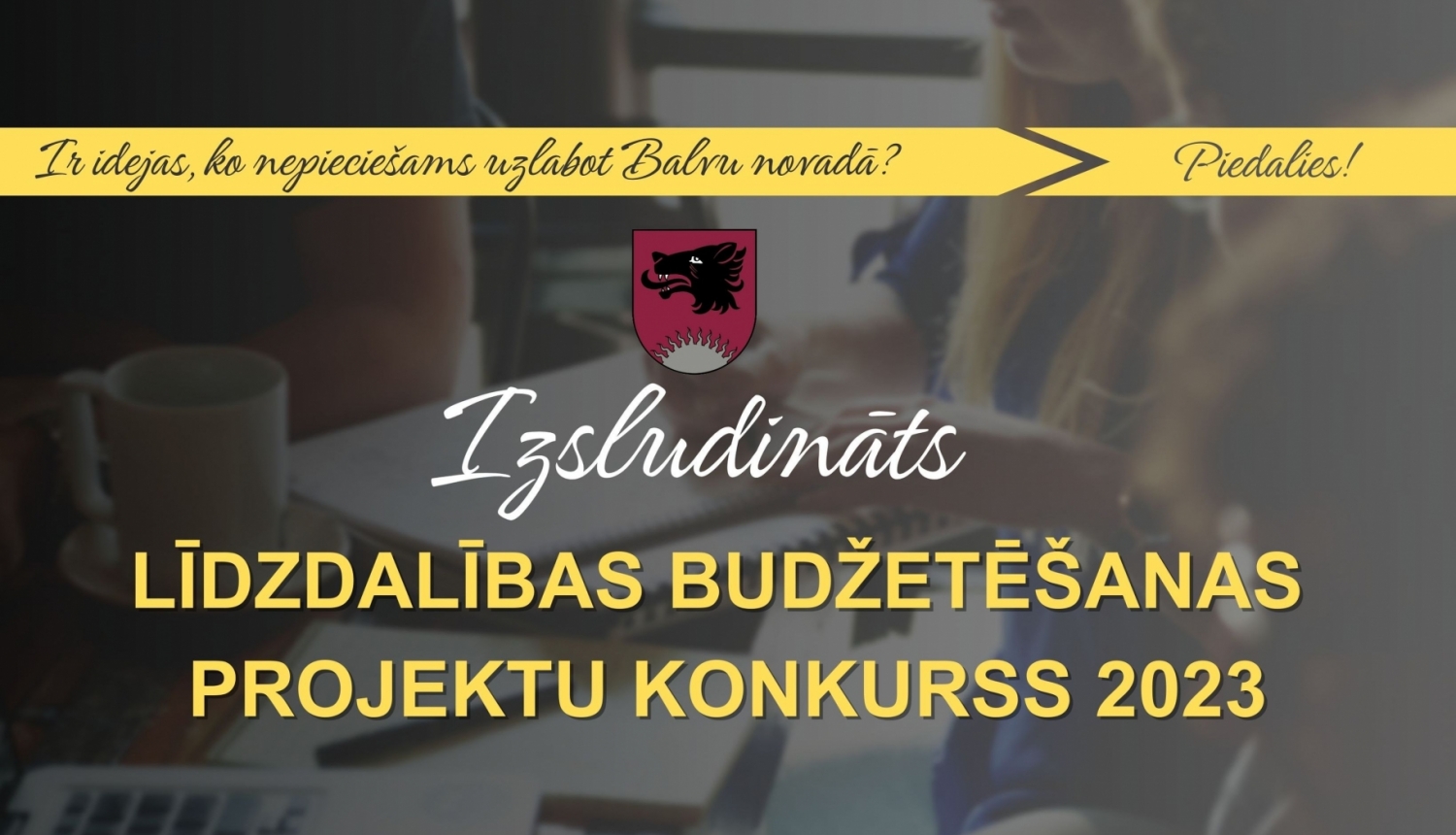 Līdzdalības budžetēšanas projektu konkurss 2023