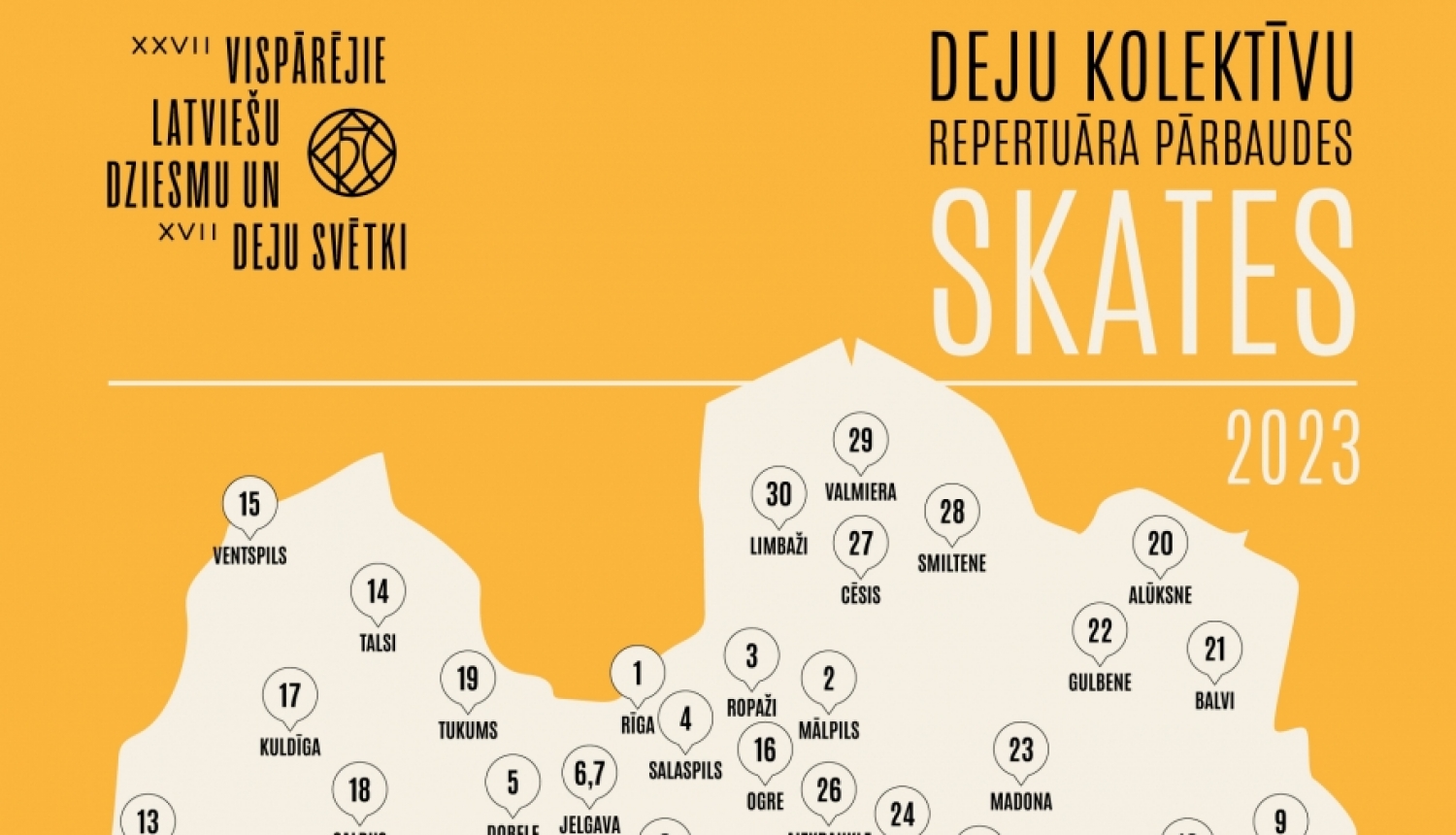 Deju kolektīvu skate