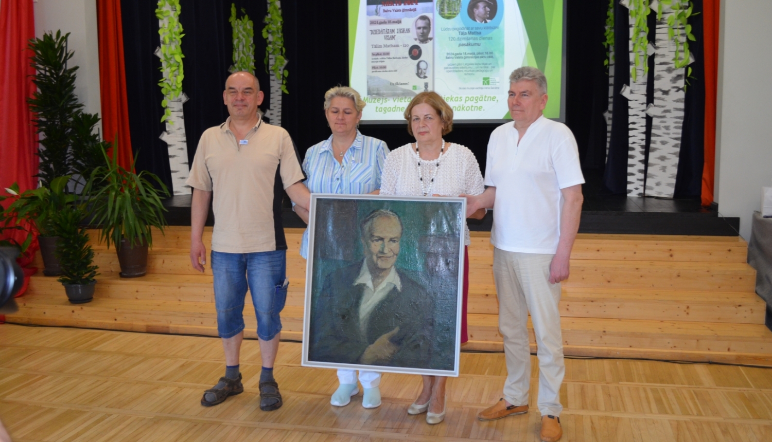 Pasākums “Tālim Matīsam – 120”  Balvu Valsts ģimnāzijā