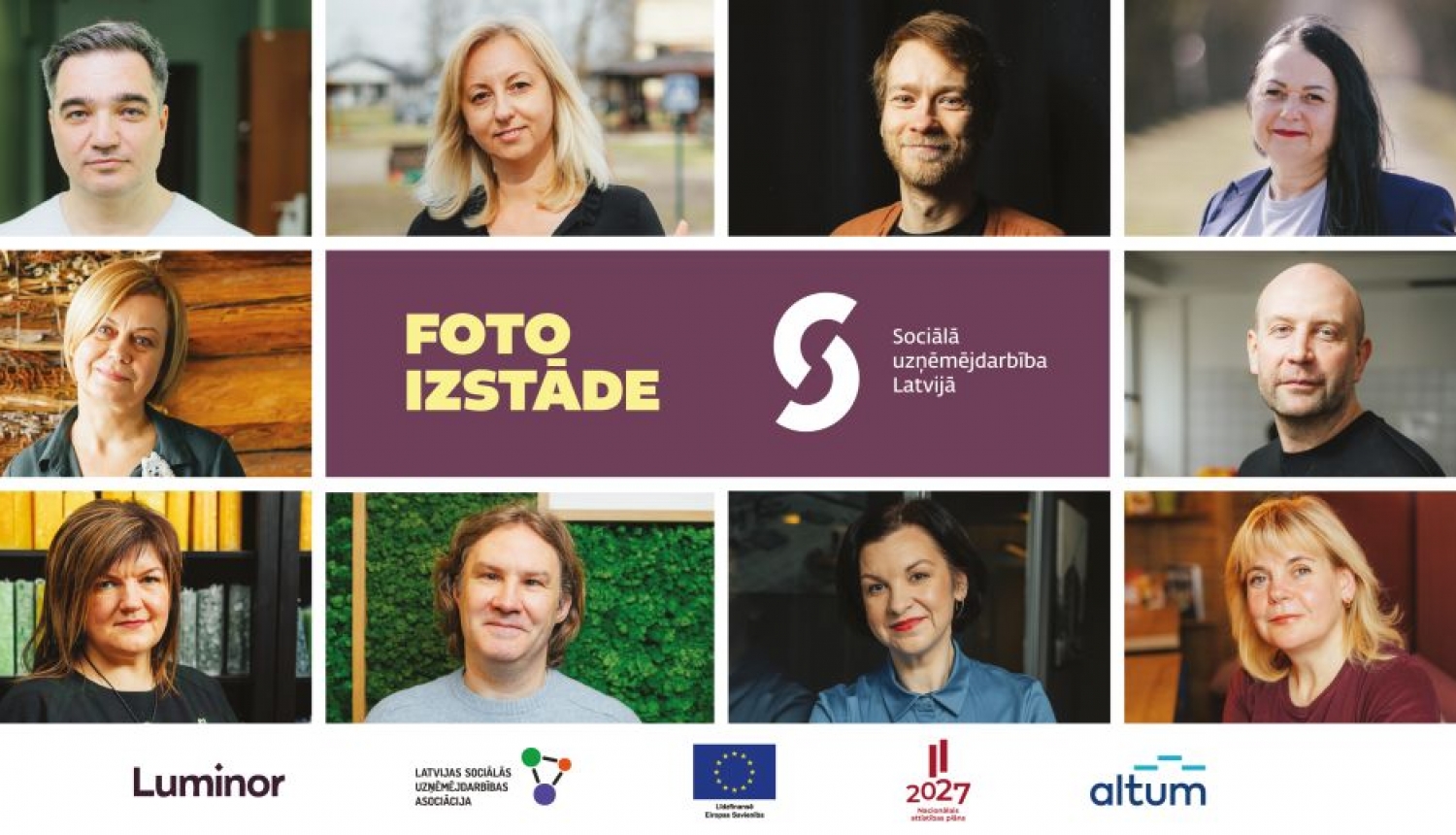 Balvu muižā skatāma foto izstāde "Sociālā uzņēmējdarbība Latvijā"
