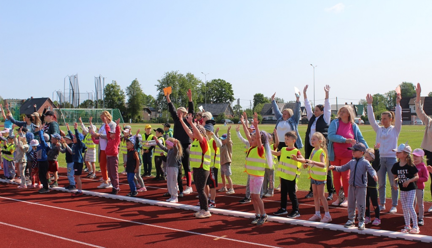 Bērnu tiesību aizsardzības dienu Balvu novada bērni aizvada sportojot