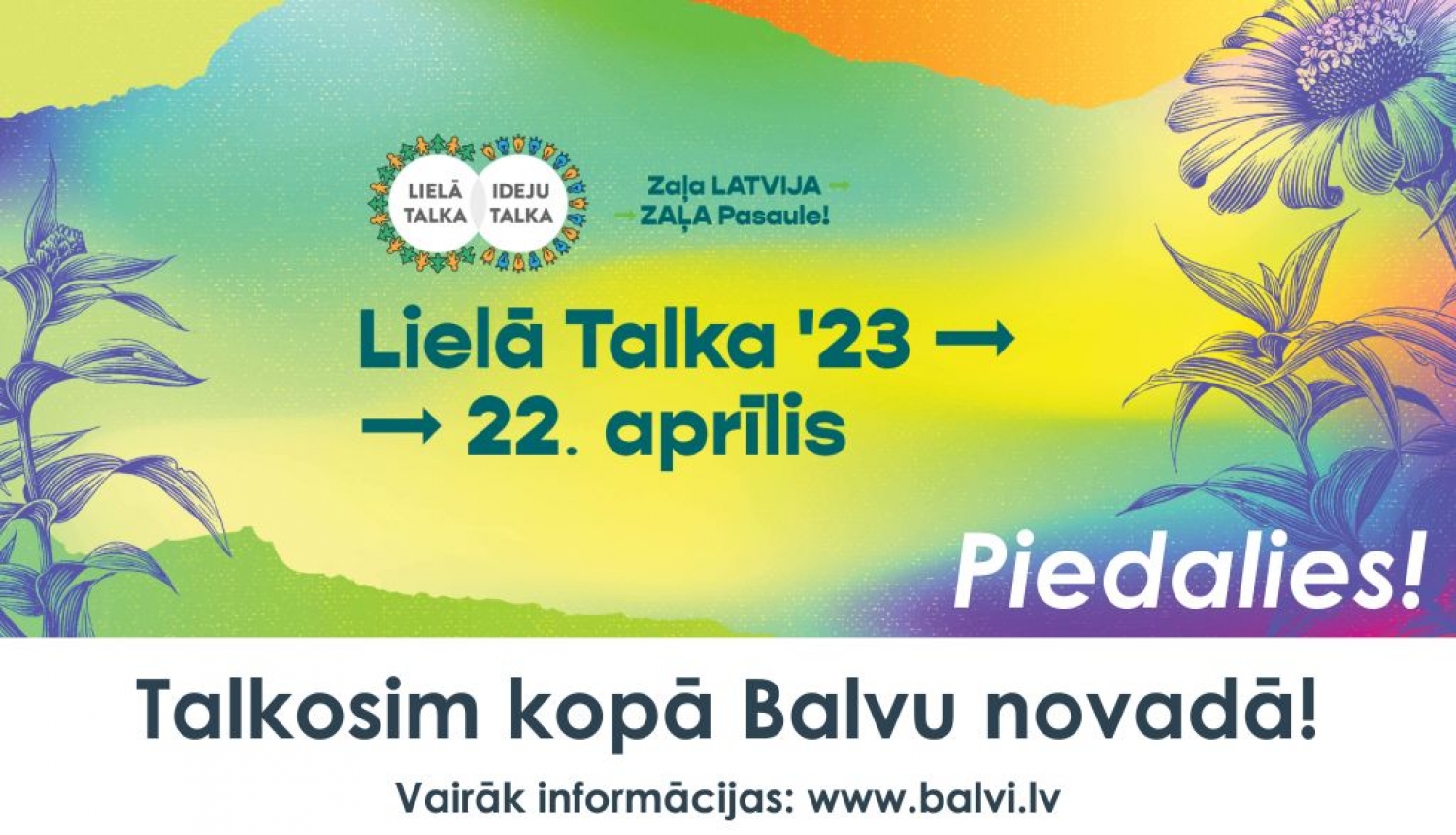 Lielā Talka Balvu novadā