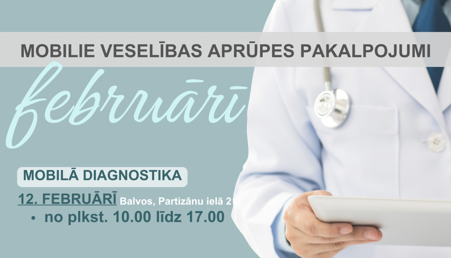 AFIŠA_Mobilie veselības aprūpes pakalpojumi 